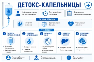 Капельница от наркотиков на дому в Химках
