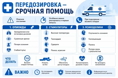 Помощь при передозировке в Химках