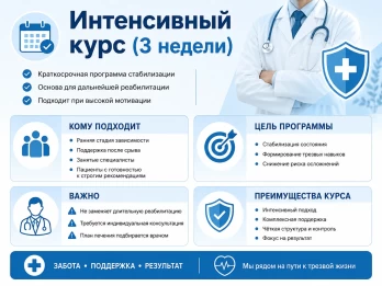 Реабилитация за 21 день в Химках