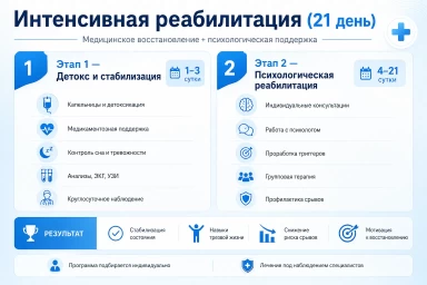 Реабилитация за 21 день в Химках